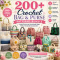 200+ Crochet Bag & Purse Patterns Bundle – Ultimate PDF Collection