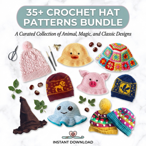 1200+ Crochet Patterns Bundle — The Ultimate Collection