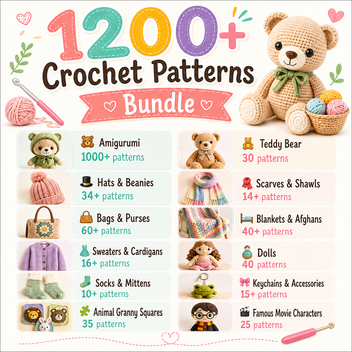 How to Crochet: Crochet Patterns For Beginners Step-by-Step Video Tuto ...