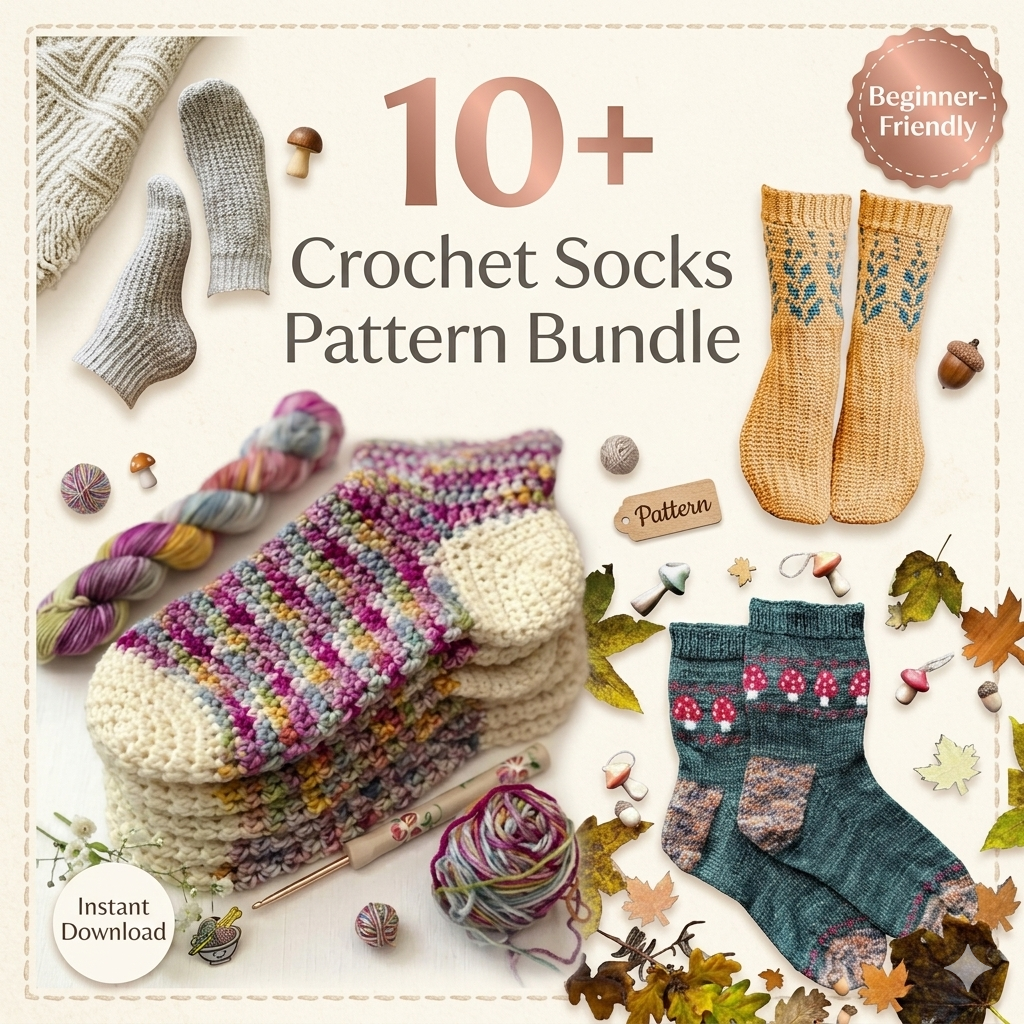 1200+ Crochet Patterns Bundle — The Ultimate Collection