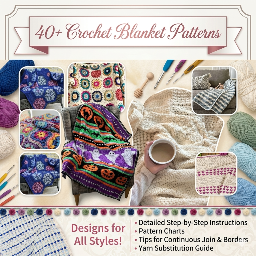 1200+ Crochet Patterns Bundle — The Ultimate Collection